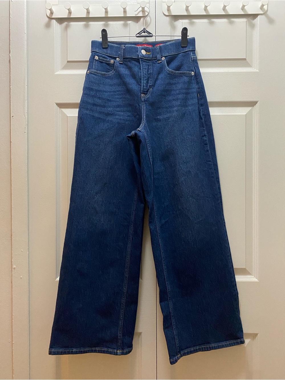 SPANXshape Authentic 360 Wide Leg Jeans - Size Small Petite - Style# 21676Q